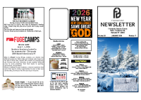 Newsletter January 2026