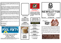 Newsletter September 2026