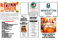 Newsletter October 2026